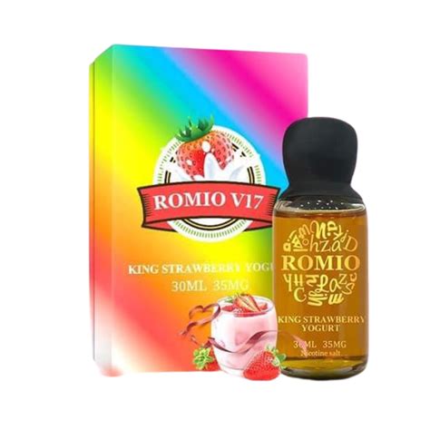 Romio V17 King Strawberry Yogurt SỮa Chua DÂu LẠnh30ml Tvcstore