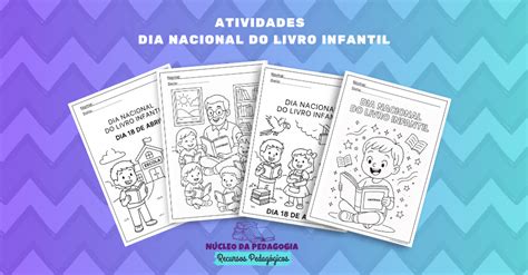 Atividades Dia Nacional Do Livro - Atividade Dia Nacional do Livro Infantil