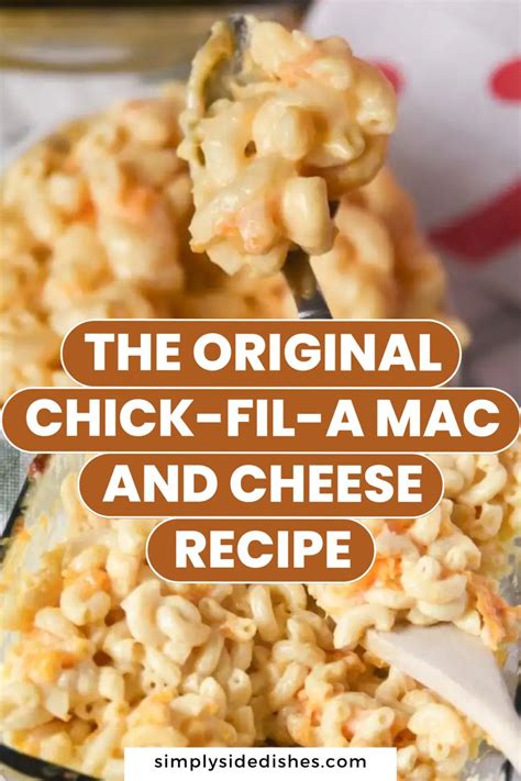 The Best Chick Fil A Mac And Cheese Recipe Copycat Artofit