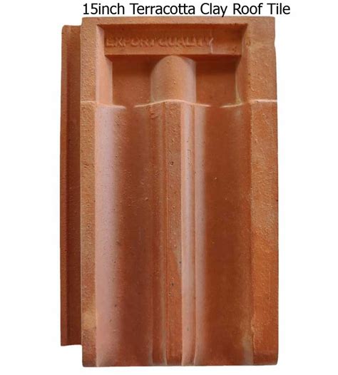 Inch Terracotta Clay Roofing Tile Dimensions X Lxw At Rs