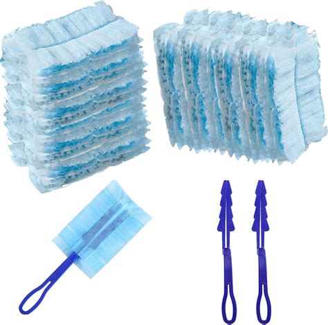 Pcs Blue Dust Magnet Duster With Extender Handle Fluffy Dusters