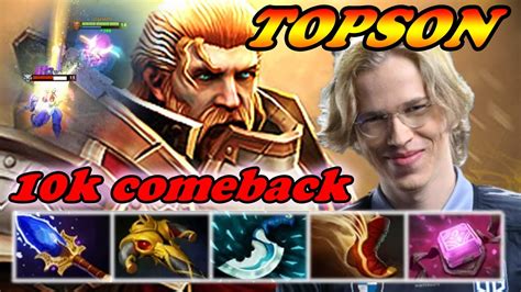 7 35d Topson Omni Knight Mid Intense 10k Comeback Dota 2 Immortal