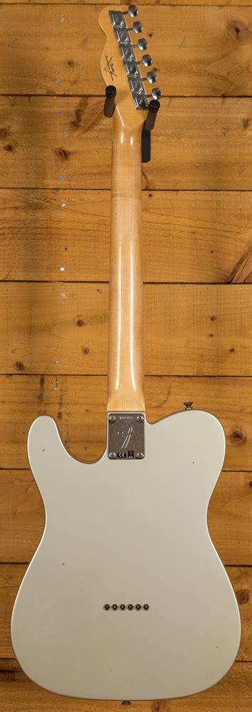 Fender Custom Shop 67 Tele Relic Inca Silver