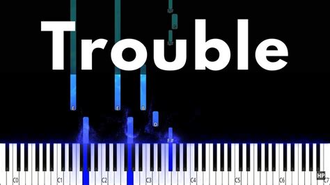 Coldplay Trouble Piano Tutorial Youtube