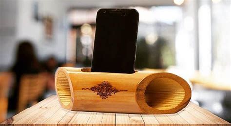 Handmade Bamboo Speakers That Are Eco Friendly And Sustainable