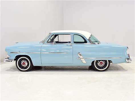 1953 Ford Customline Coupe 7635 Miles Glacier Blue 239 Cubic Inch V8 3