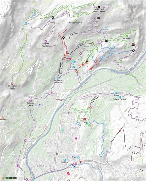 Pomerelle Trail Map