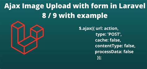 Ajax Image Upload With Form In Laravel With Example