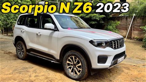 Mahindra Scorpio N Z White Colour Interior Hindi Review