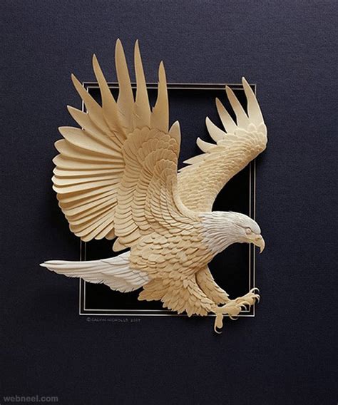 30 Creative And Beautiful Paper Sculptures By Calvin Nicholls