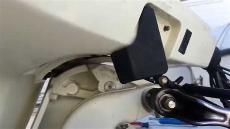 How To Temporarily Fix An Evinrude E Tec Power Trim Problem YouTube