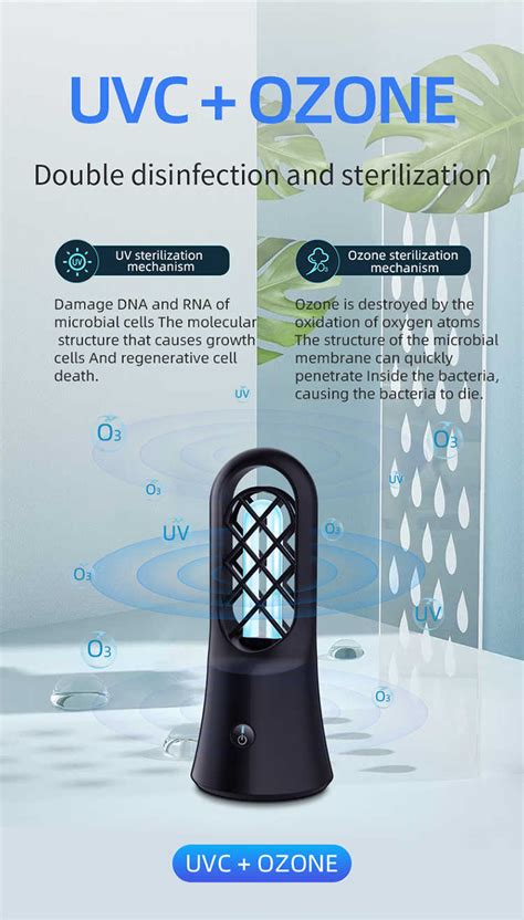 Uvc Sterilizer Led Light Tube Disinfection Germicidal Portable