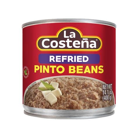 La Costeña Refried Pinto Beans 400g Klg Foodservice