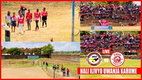 Livehali Ilivyo Muda Huu Uwanja Wa Karume Biashara United Vs Simba Sc