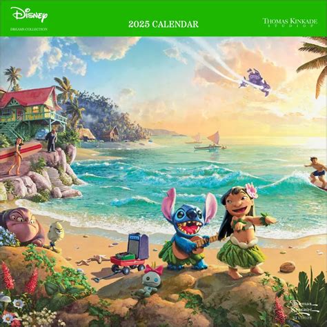 Thomas Kinkade Kalender 2025 Disney Kopen Bestel Eenvoudig Online