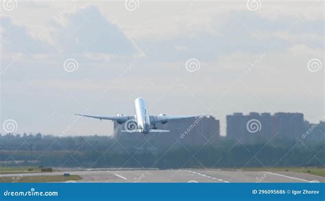 Slow Motion, Plane Take Off Stock Footage - Video of highway, runway ...