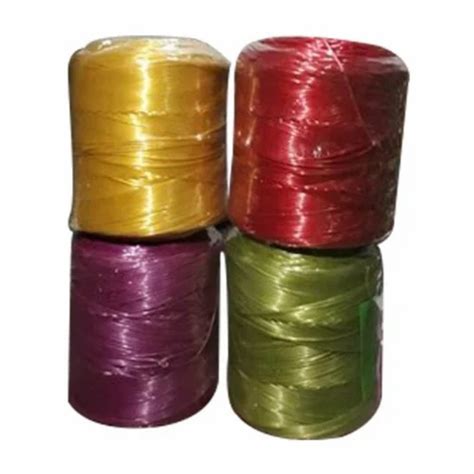 Multicolor PP Polypropylene Colored Plastic Twine 5 M 4 8 Mm At Rs