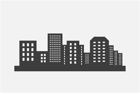 City Skyline Icon Custom Designed Icons Creative Market