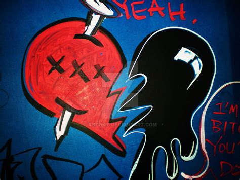 Broken Heart Graffiti by ABZ2626 on DeviantArt