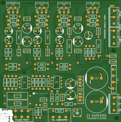 Tda Amplifier Circuit Diagram