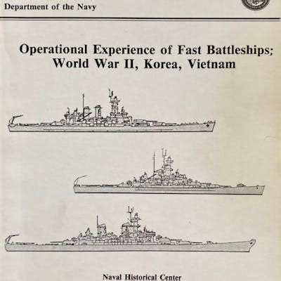 Operational Experience of Fast Battleships; World War II | Barnebys