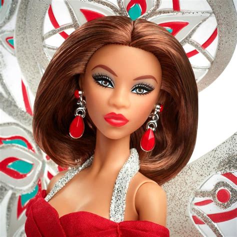 Barbie X Bob Mackie 2023 Holiday Angel Doll HJX12 BarbiePedia