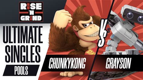 ChunkyKong Donkey Kong Vs Grayson R O B Ultimate Singles Pools