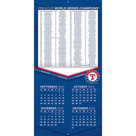 Texas Rangers Schedule 2024 Printable - Brita Kettie