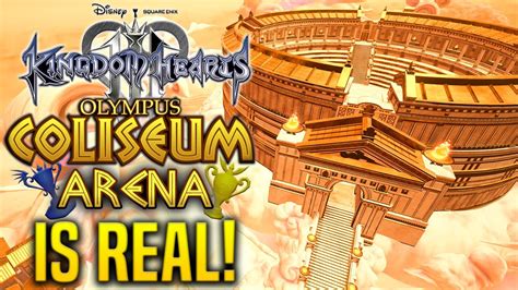 Kingdom Hearts Olympus Coliseum Arena Is Real A Mod That Feels Like