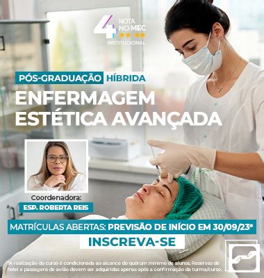 Conheça a Pós em Enfermagem Estética Avançada!