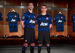 New Manchester United Away Kit 11-12 Blue | Football Kit News