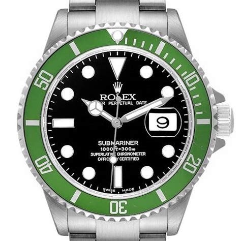 Rolex Submariner Stainless Steel 16610LV Stock 40949 SwissWatchExpo