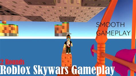 Rounds Of Smooth Roblox Skywars Gameplay Youtube