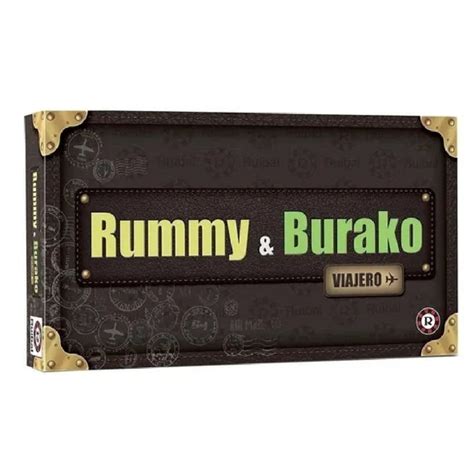 Juego De Mesa Rummy Burako Viajero Ruibal 1066