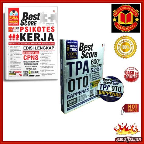 Jual Buku Psikotes Best Score Psikotes Kerja Psikotes Kerja