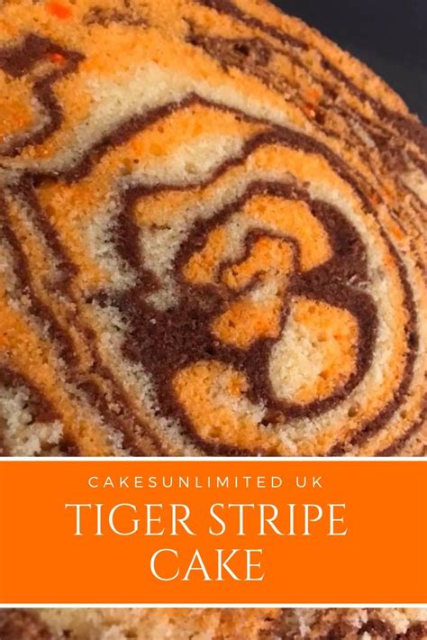 Tiger Stripe Cake Cake Cakedecorating Tonbridge Cakesunlimiteduk