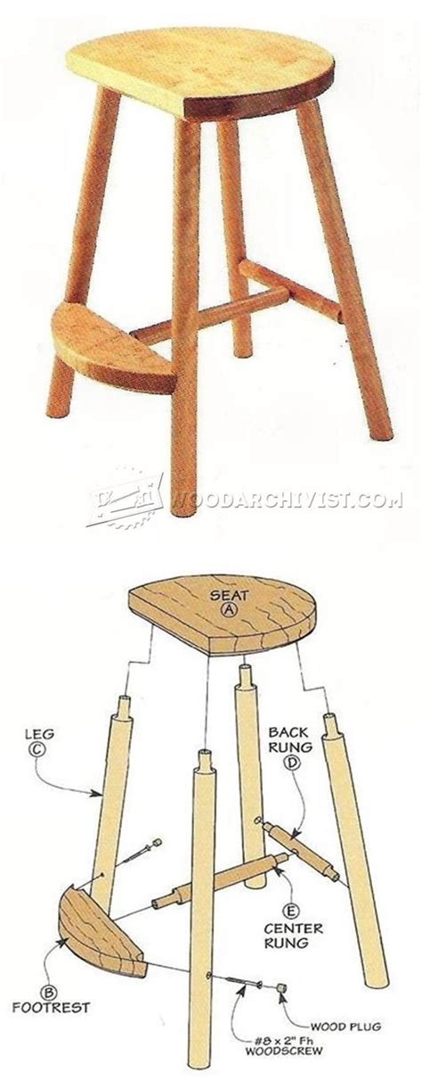 Shop Stool Plans Workshop Solutions Plans Tips And Tricks Woodworking