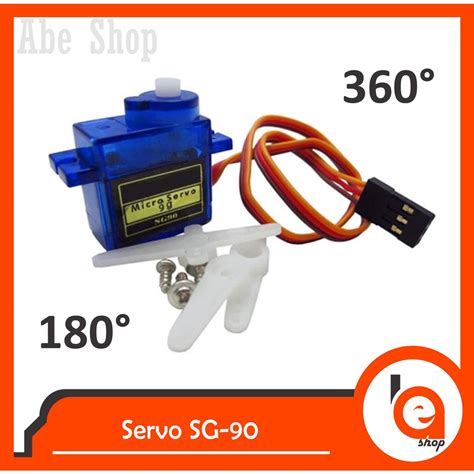 Jual Servo Sg Towerpro Micro Servo Sg G Shopee Indonesia