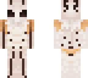 White Ermine Moth | Minecraft Skin