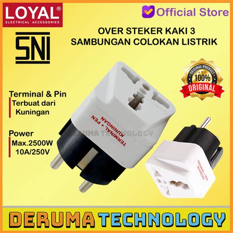 Jual Loyal Over Steker Kaki Ke Colokan Listrik Sambungan Oversteker