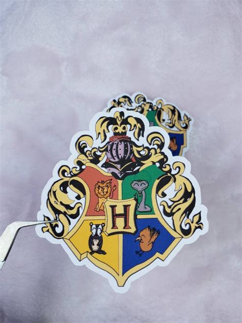 Custom Hogwarts House Inspired Stickers Sticker Pack Pick Etsy