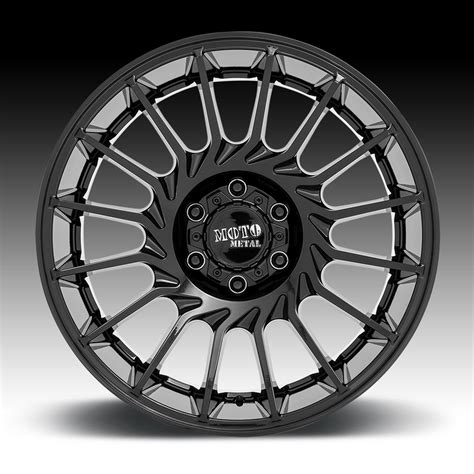 Moto Metal MO807 Shockwave Gloss Black Custom Truck Wheels Rims MO807