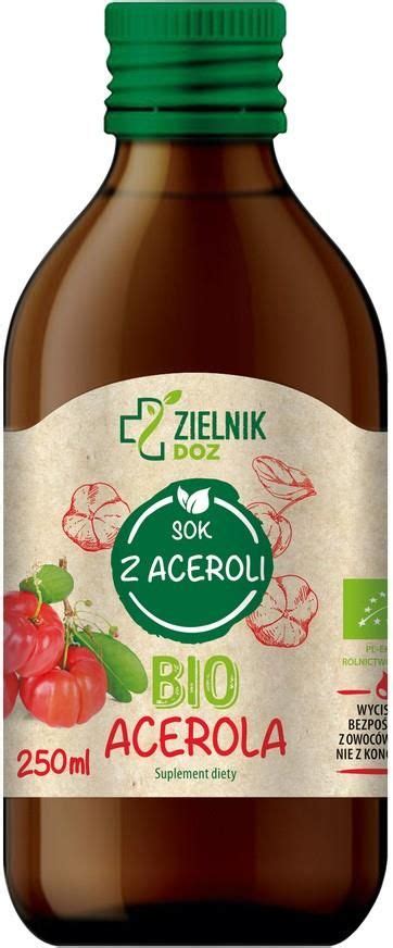 Doz Zielnik Bio Acerola Sok 250Ml Ceny I Opinie Ceneo Pl