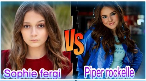 Sophie Fergi Vs Piper Rockelle Real Age Lifestyle Biography ⭐️ Youtube