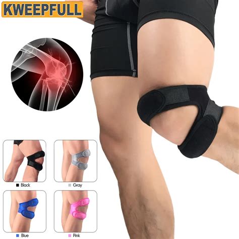 1Pcs Compression Dual Adjustable Patella Knee Brace For Pain Relief