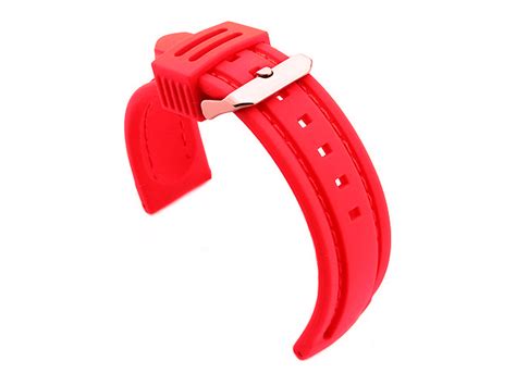 Mens Silicon Rubber Waterproof Divers Watch Strap Band 20 22 24 Panor Mm Ebay