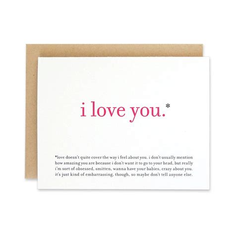 Printable / Funny Love Card / I Love You Valentine Card - Etsy