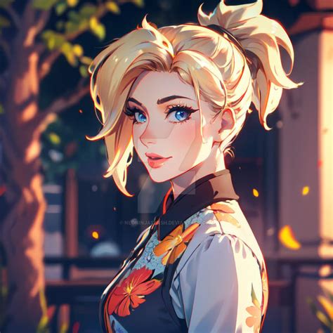 Mercy Overwatch Neonej Fan Art Style Ep1 by Neoninjaslash on DeviantArt