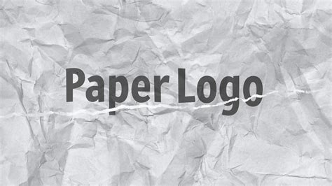premiere pro paper logo template sbv  storyblocks
