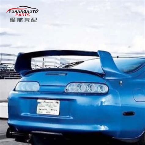 For 1993 1998 Supra Mkiv Jz80 Trd Style Rear Trunk Spoiler Wing 3pcs